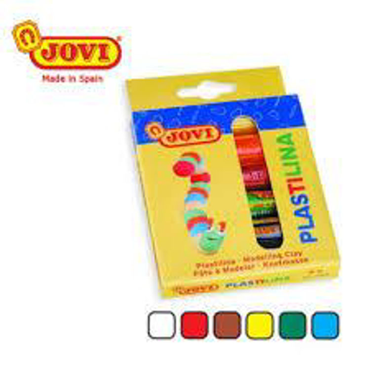 Picture of 1014 JOVI PLASTILINA MODELLING CLAY X6 PCS